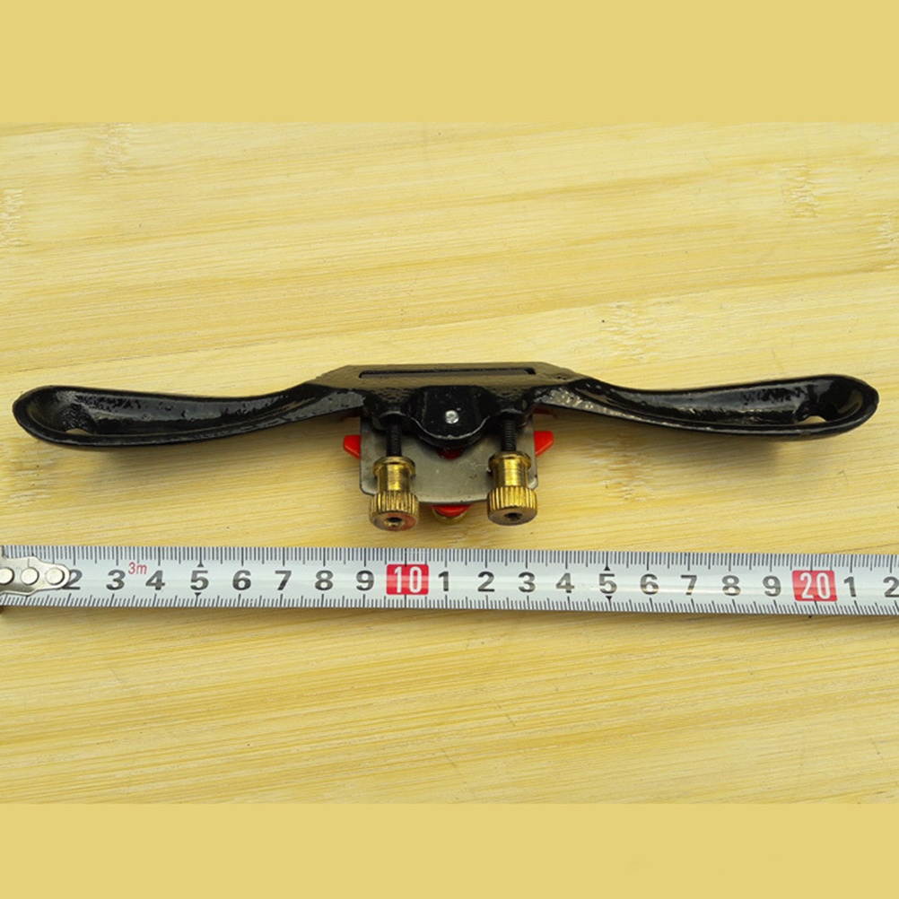 Adjustable Spokeshave Flat Base Metal Wood Craft Hand Tool