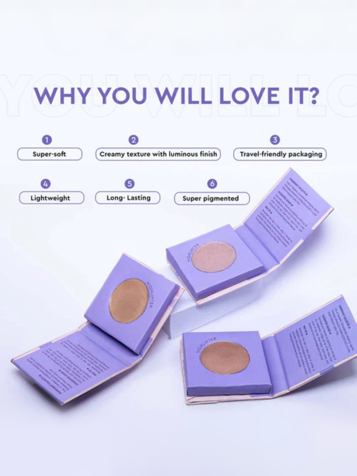 C2P PROFESSIONAL MAKEUP Prom Butter Highlighter Champagne Pop 02 - 4 gm