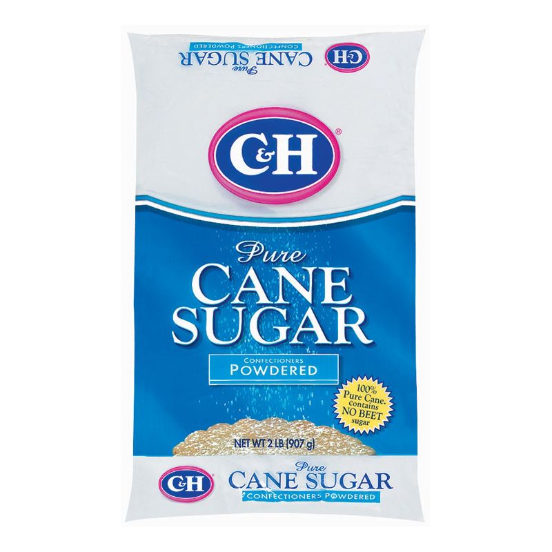 C&H Pure Cane Powdered Sugar - 2lbs