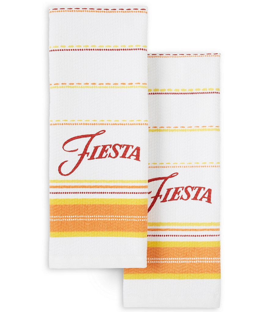 kate spade new york Spade Flower 2-Piece Dish Towel