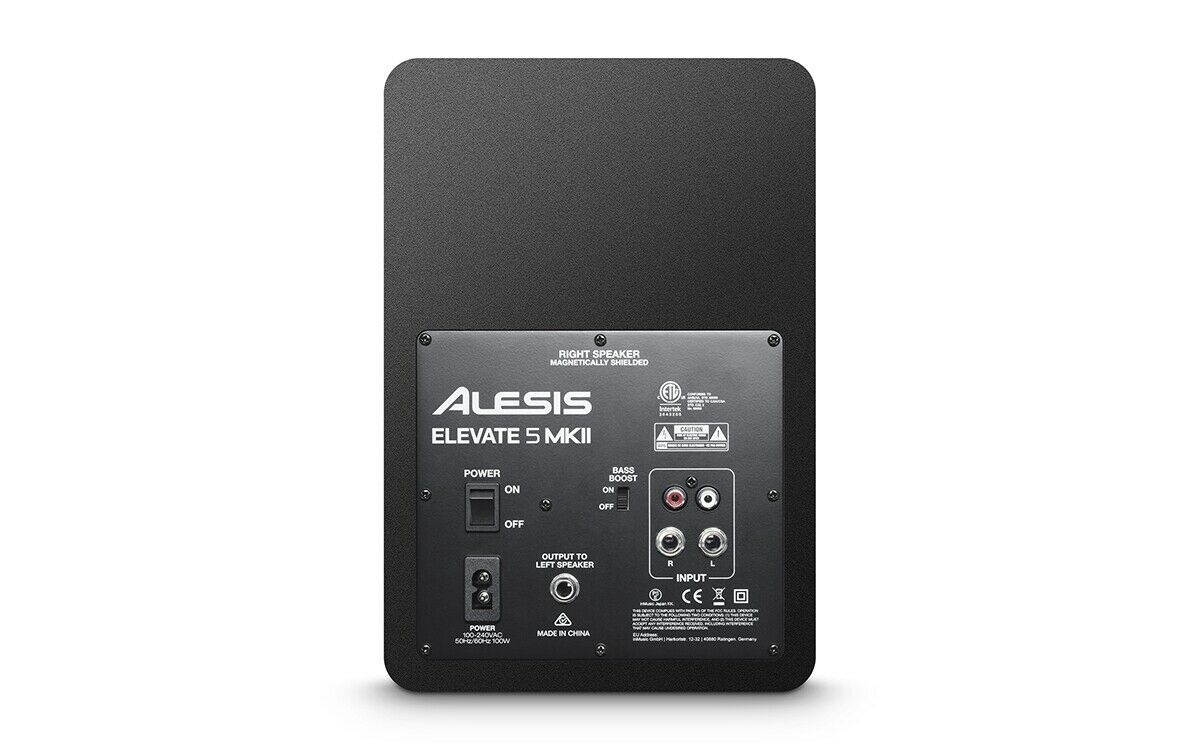 Alesis ELEVATE 5 MKII - 80 Watt, 5&rdquo; Powered Desktop Speakers (Pair)