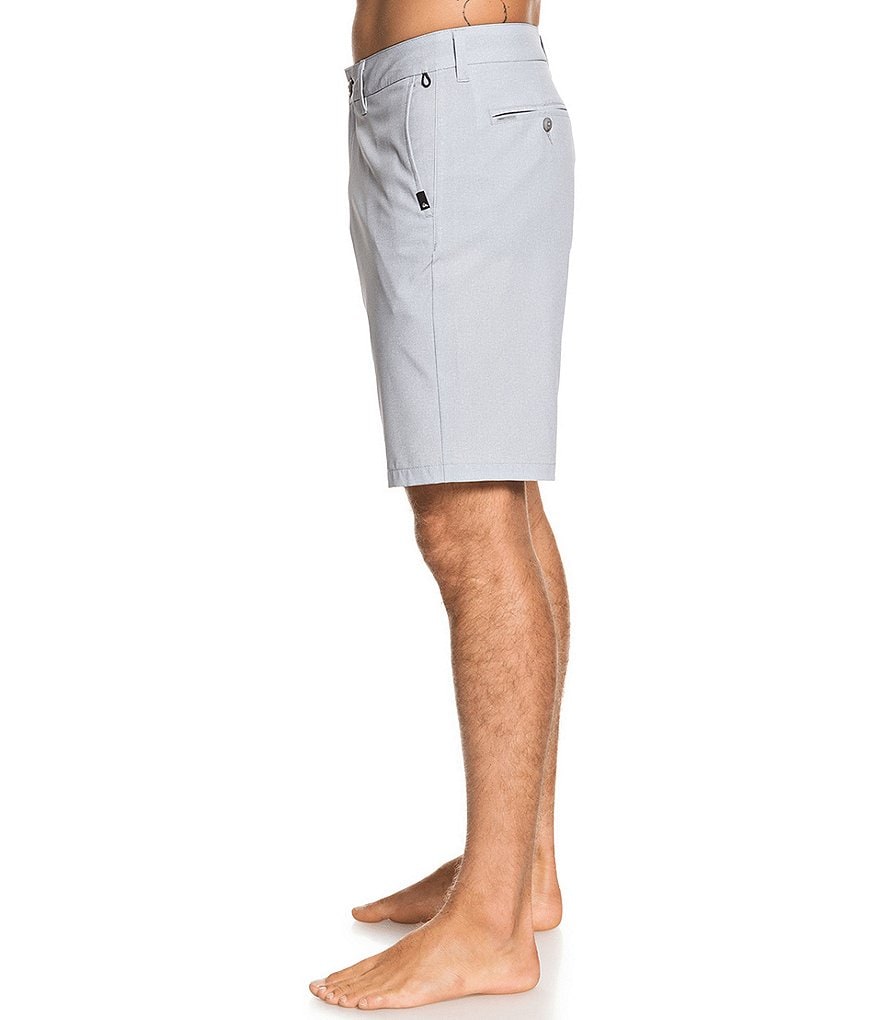 Quiksilver Union Heather Amphibian 20#double; Outseam REPREVE&reg; Recycled Materials Hybrid Shorts