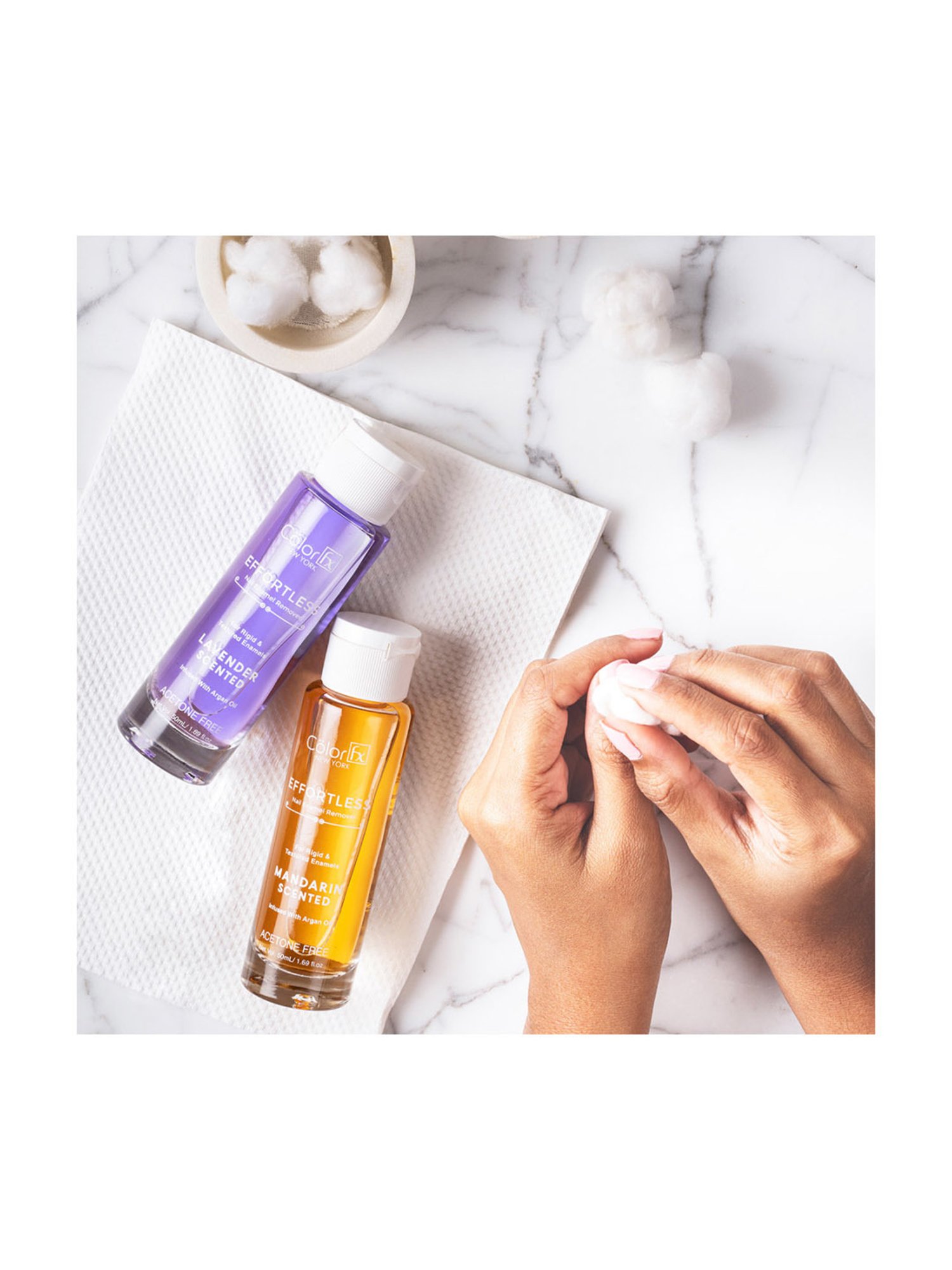 GLAM Nail Wipes Lavender Fragrance - 36 Wipes