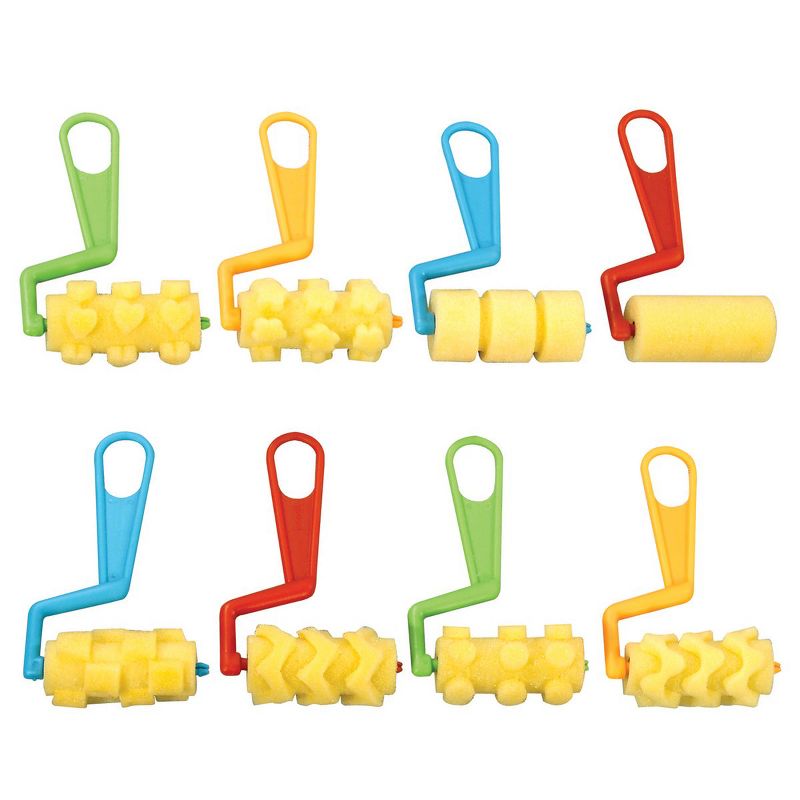 Chenille Kraft Foam Brushes And Roller Set