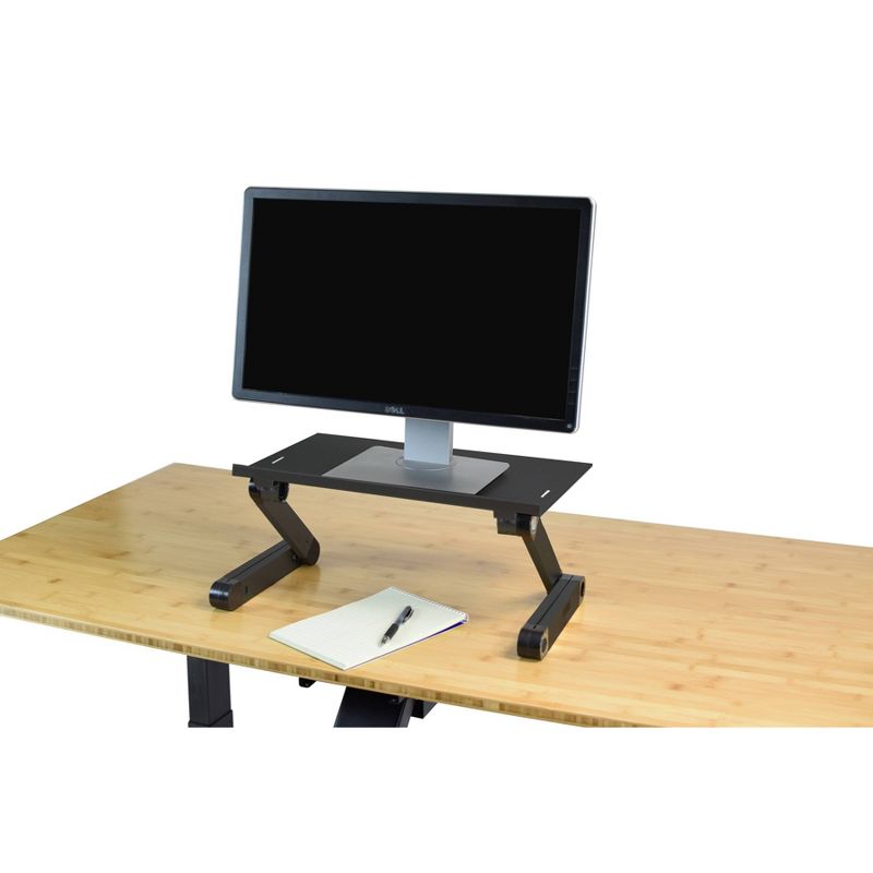 Workez Professional Adjustable Laptop Stand & Lap Desk Black - Uncaged Ergonomics