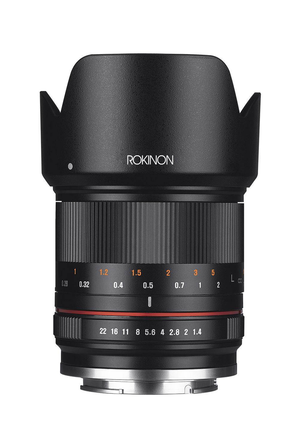 Rokinon RK21M-M 21mm F1.4 ED AS UMC High Speed CSC Wide Angle Lens for Canon M
