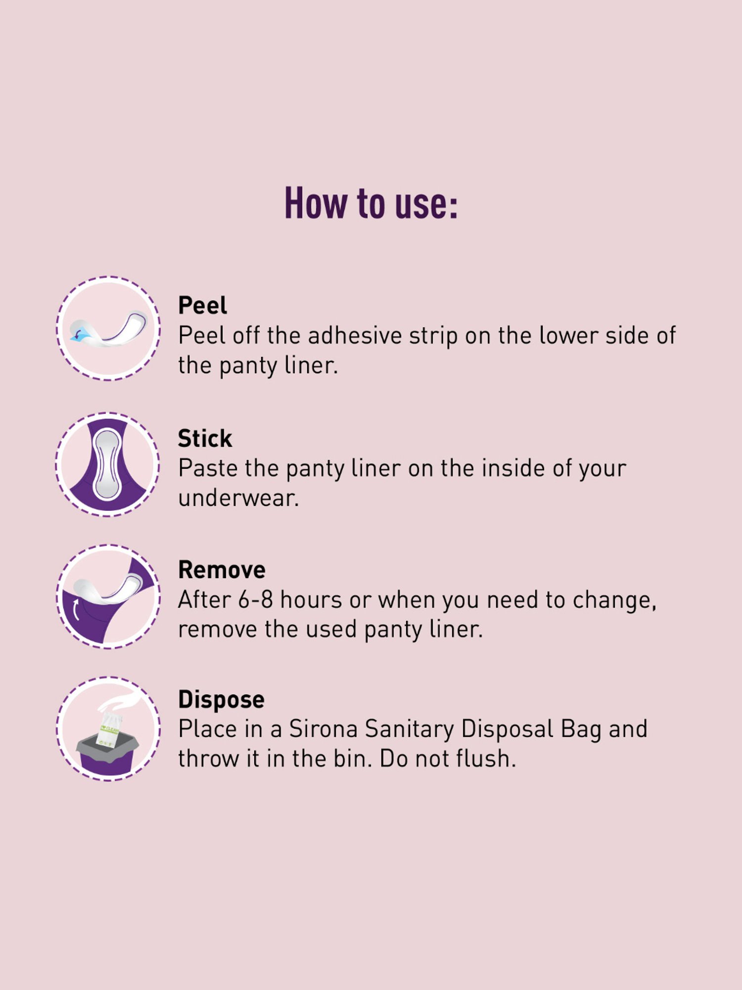 Sirona Daily Wear Panty Liners Large - Set of 2