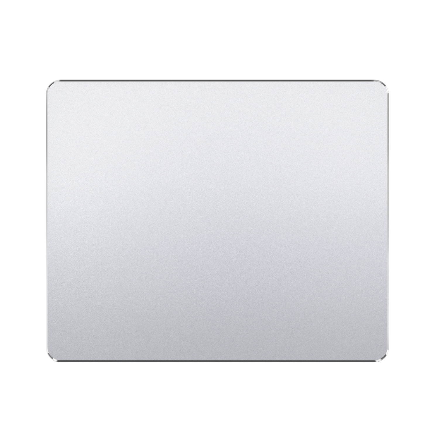 Metal Aluminum Double Sided Mouse Pad (Small Size) - Silver