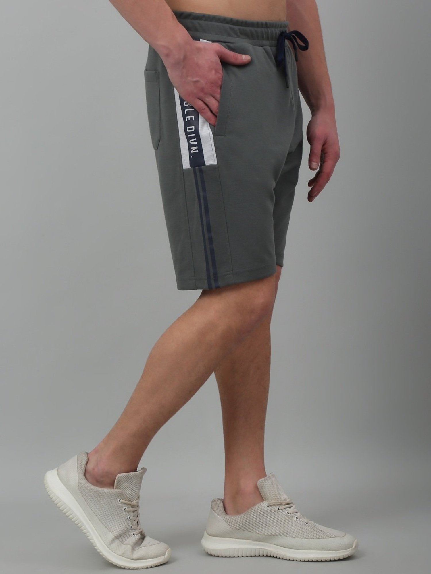 Cantabil Green Regular Fit Sports Shorts