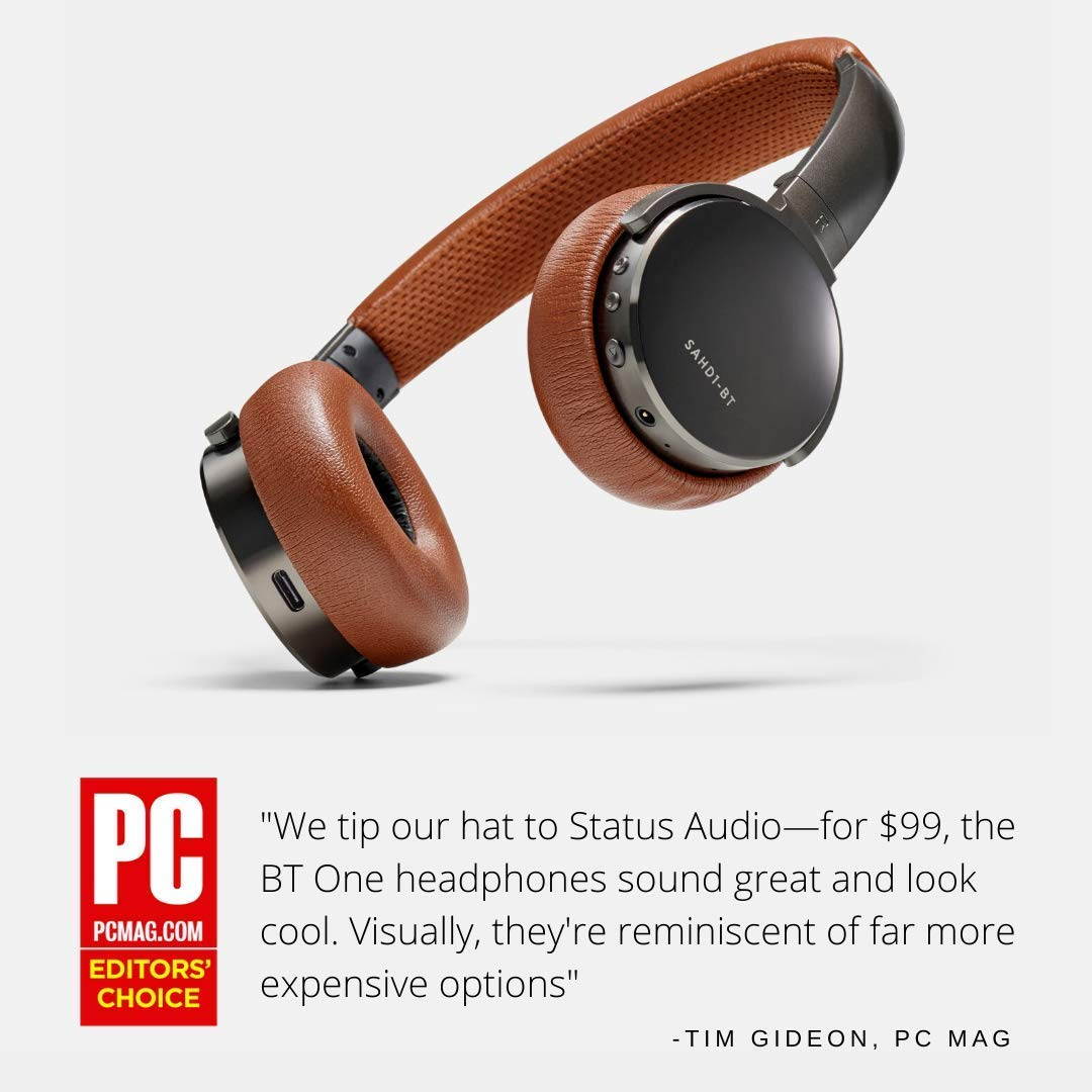 Status Audio BT One Wireless Headphones (JetBlack)