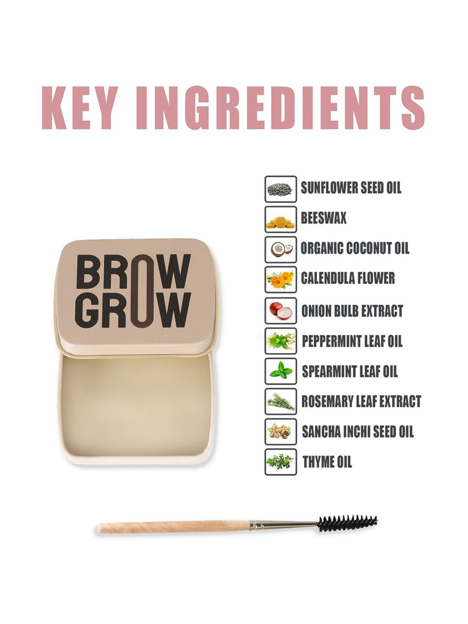 Barry M Brow Wow Pencil & Brush Light-Medium - 1.2 gm