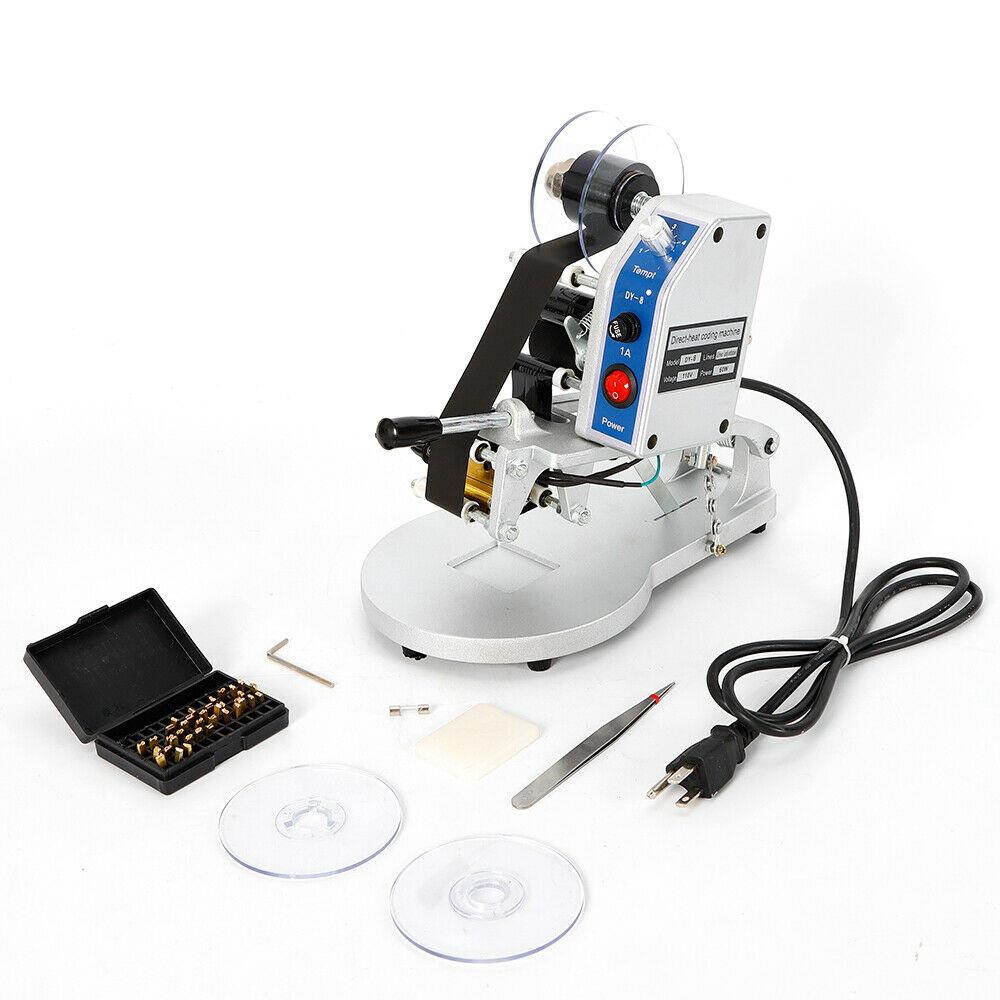 Electric Ribbon Coding Machine Hot Foil Stamping Date Code Printer HOT SALE!!