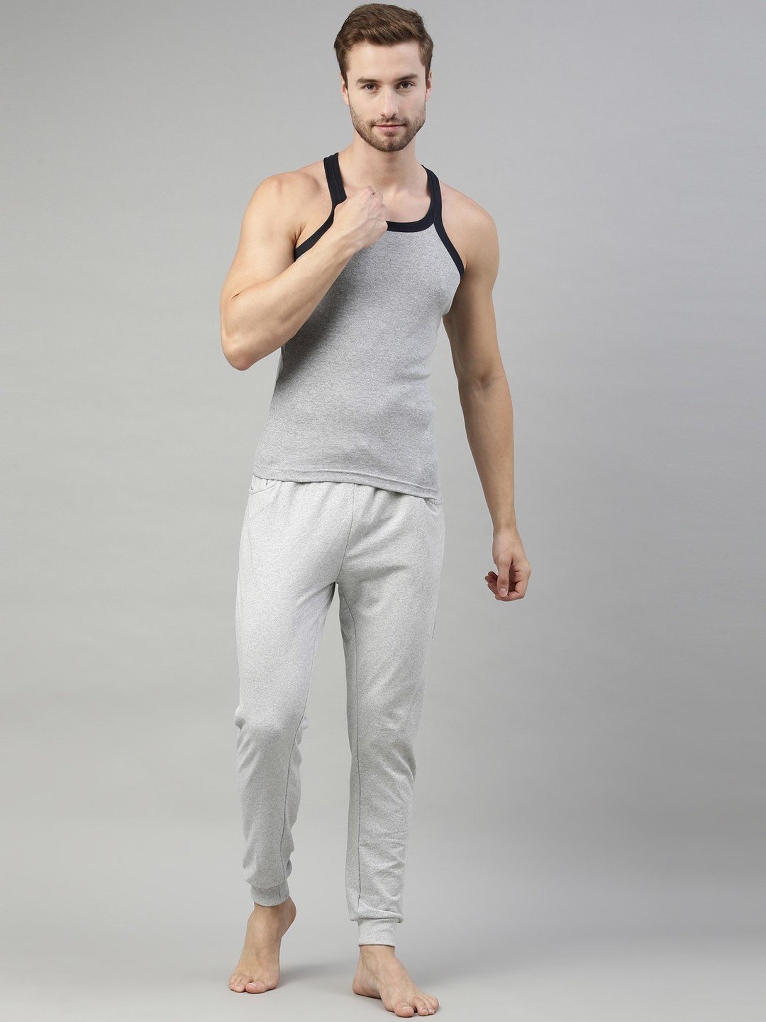 Dixcy Scott Originals Multi Cotton Regular Fit Vest - Pack Of 2