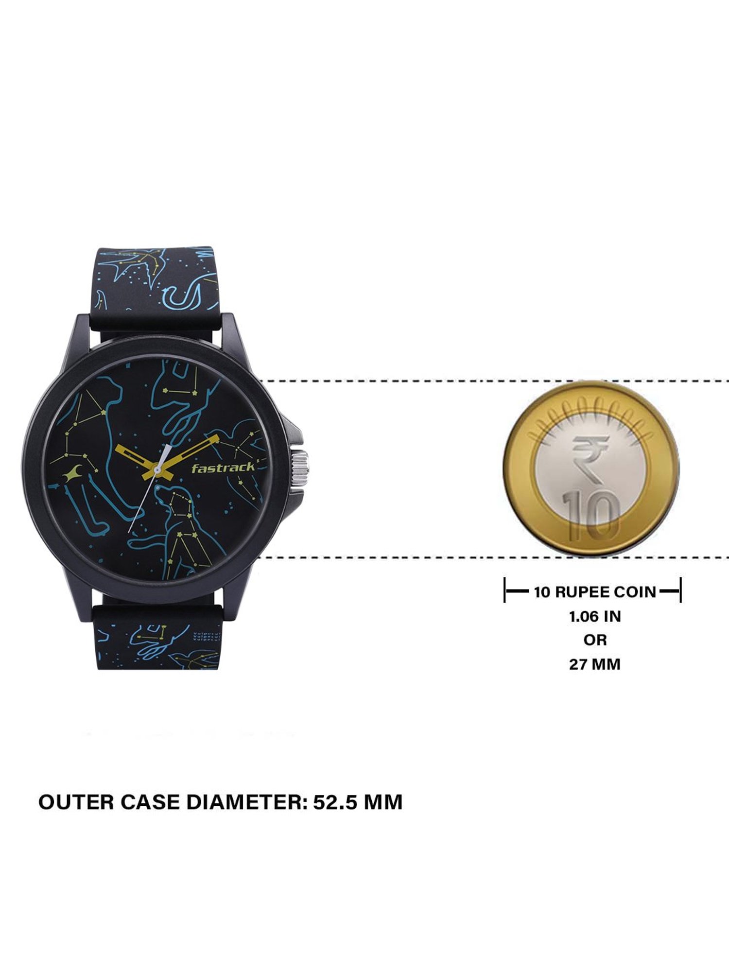 Fastrack 38024PP53 Space Unisex Analog Watch