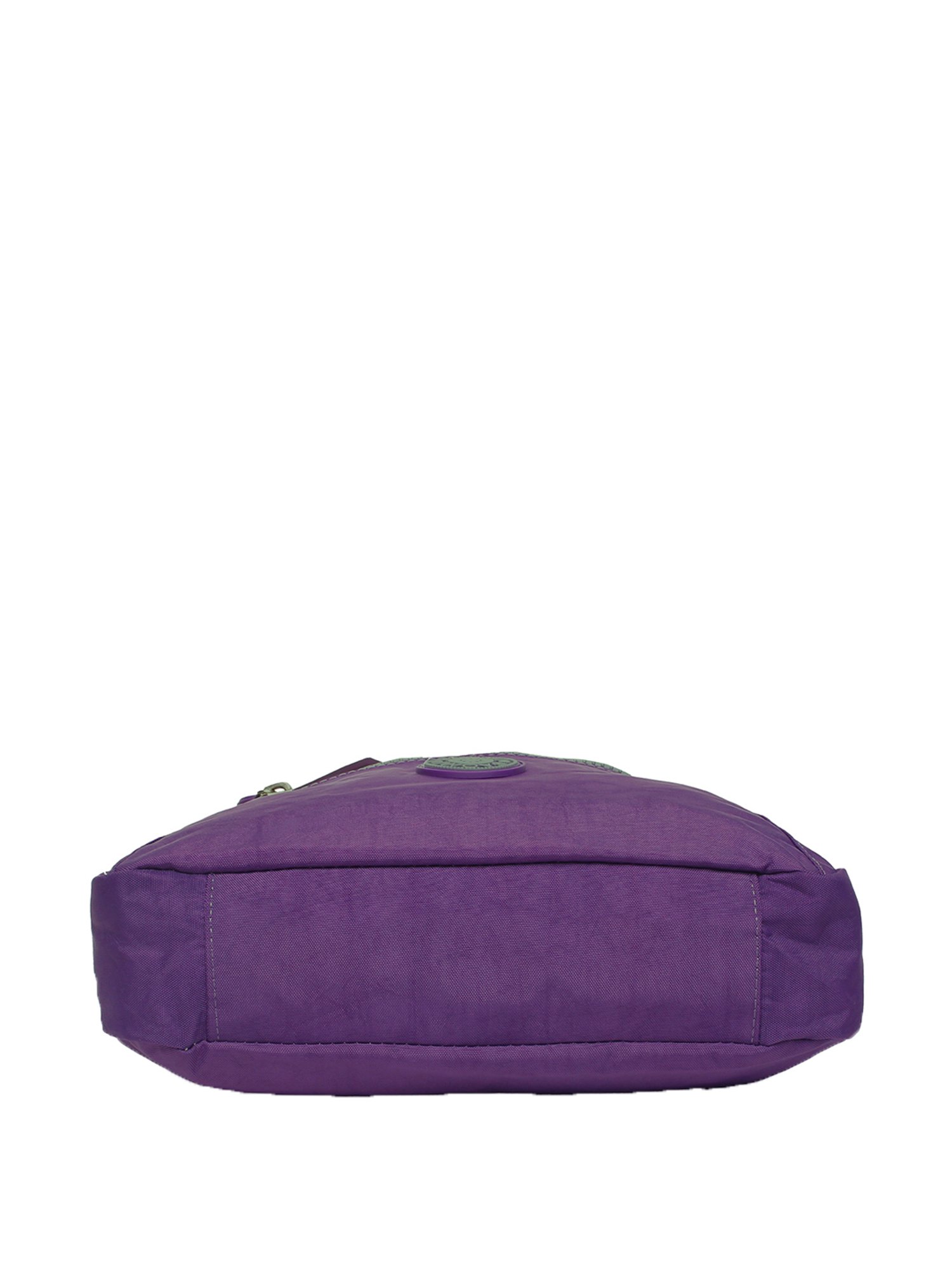 Baomi Purple Solid Medium Handbag