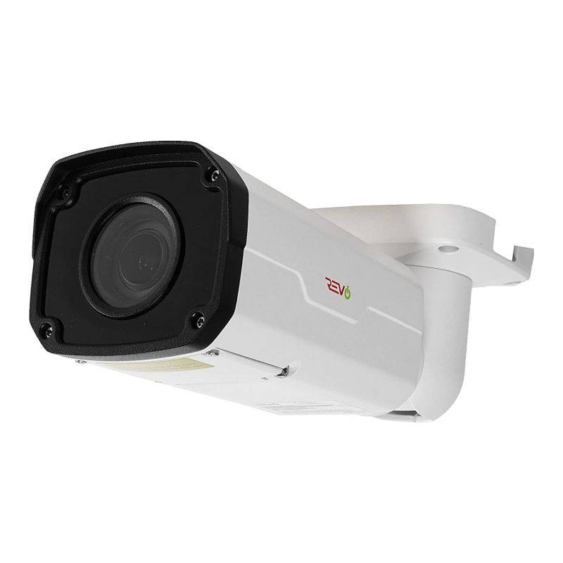 REVO America Ultra 4 Megapixel Night Vision IP Indoor/Outdoor Surveillance Bullet Camera, White (RUCB2810-1C)