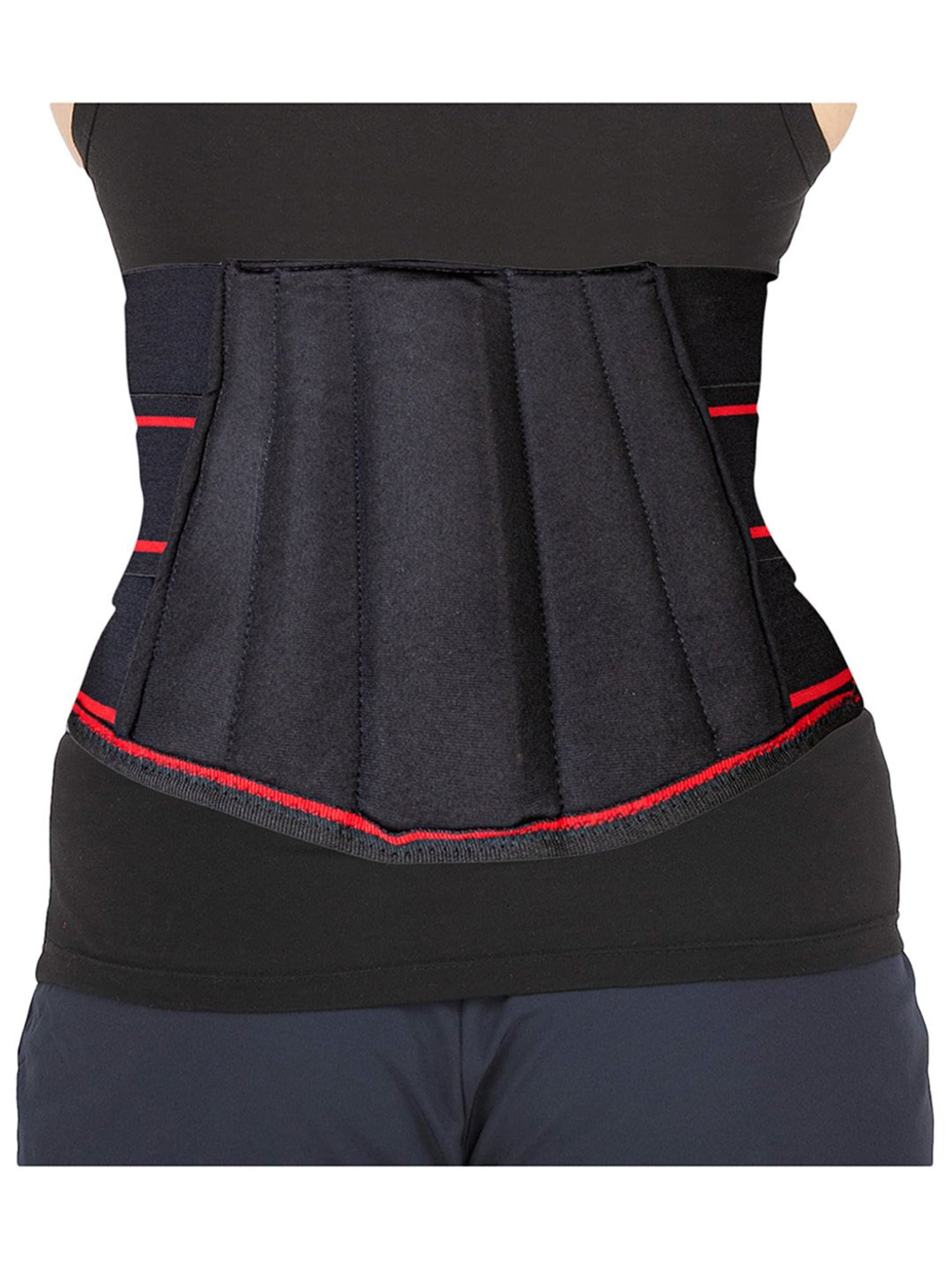 Xtrim Back Support Belt For Backache (Black) Size - Large