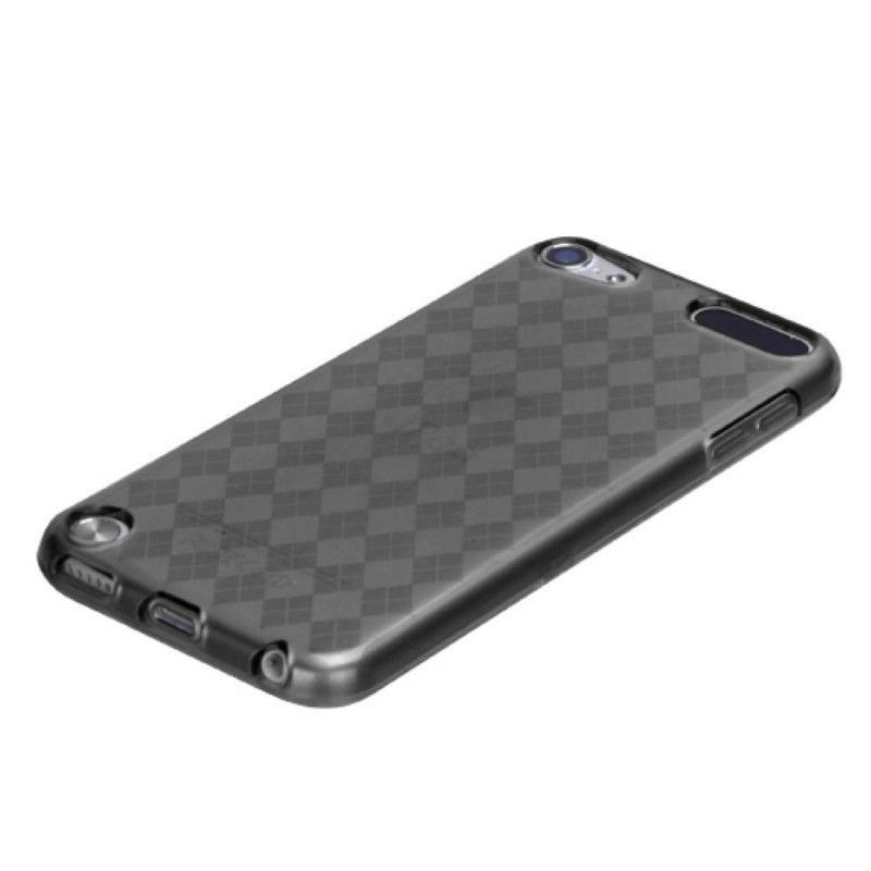 MYBAT For Apple iPod Touch 5th Gen/6th Gen Clear Smoke Argyle Candy Case Cover