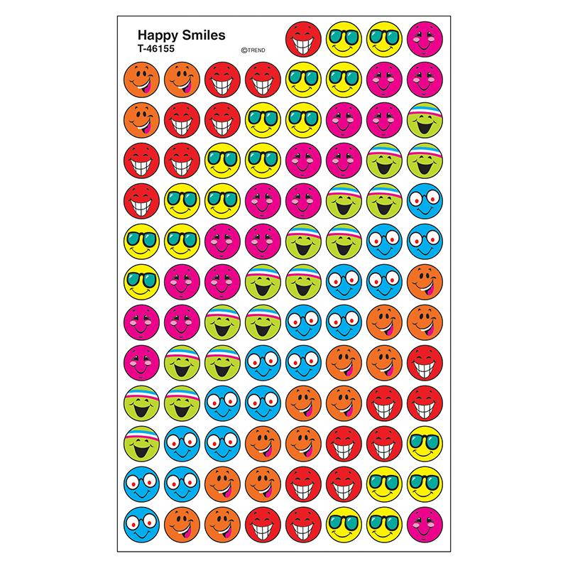 TREND ENTERPRISES INC. T-46155 HAPPY SMILES SUPERSPOTS