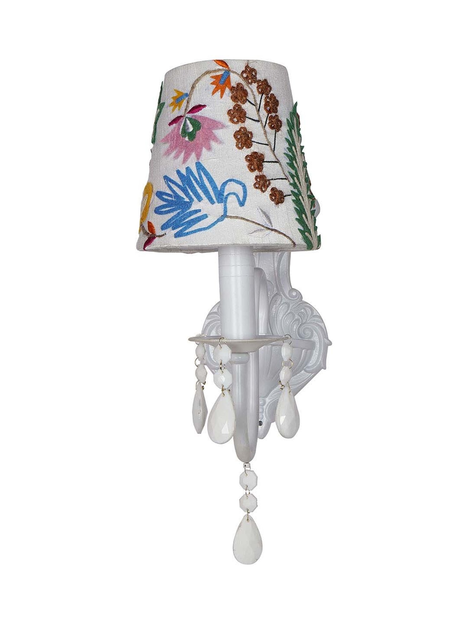 Fos Lighting Antique Brass Usha Double Wall Light (Bulb not included) - Set of 1