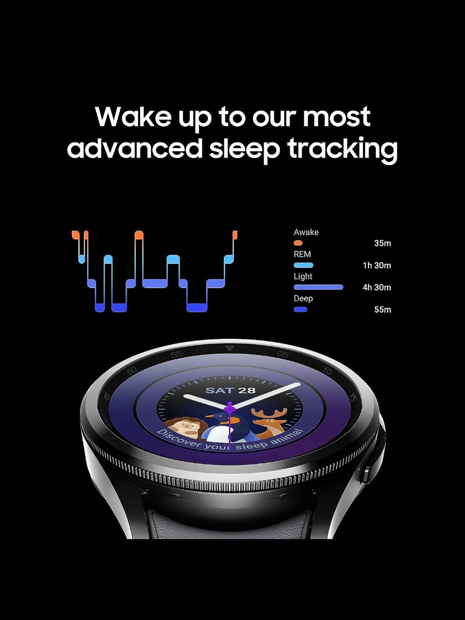 Samsung Galaxy Watch6 Classic Bluetooth Smartwartch Compatible with Android only (47mm, Silver)