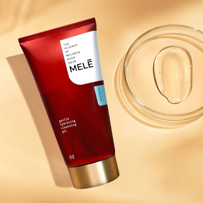 MELE Refresh Gentle Hydrating Facial Cleansing Gel for Melanin Rich Skin - 5 fl oz