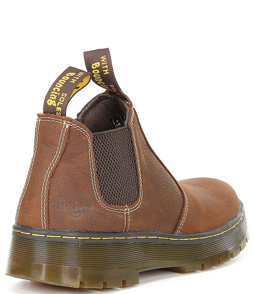 Dr. Martens Men's Hardie Leather Chelsea Boots