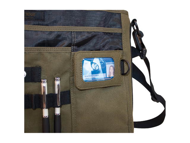 Mobile Edge Olive 17.3" Eco-Friendly Laptop Messenger Model MECME9