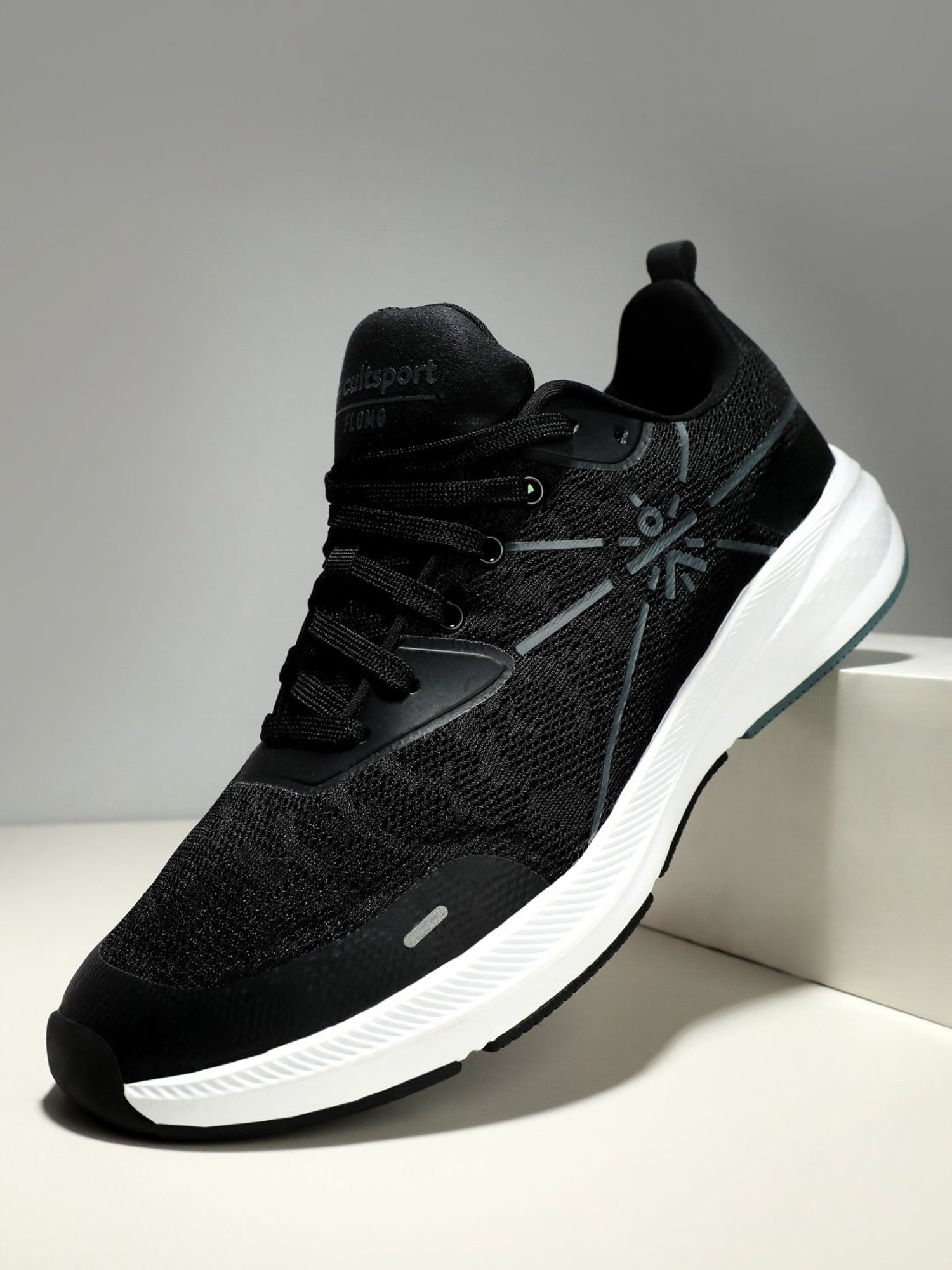 Cultsport Men's Flomo Black Running Shoes