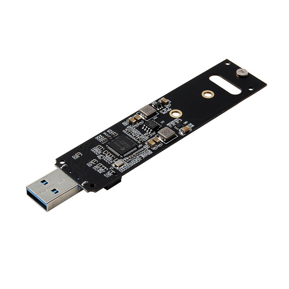 M.2 NVME to USB3.0 Mobile Adapter Card Converter Card Support M.2 PCIE(Key M) Interface NVME SSD Not Support SATA Protocol