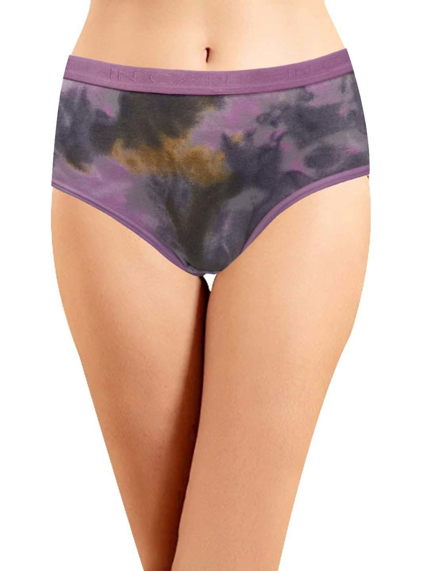 Lyra Assorted Color Cotton Printed Hipster Panties - Pack Of 4