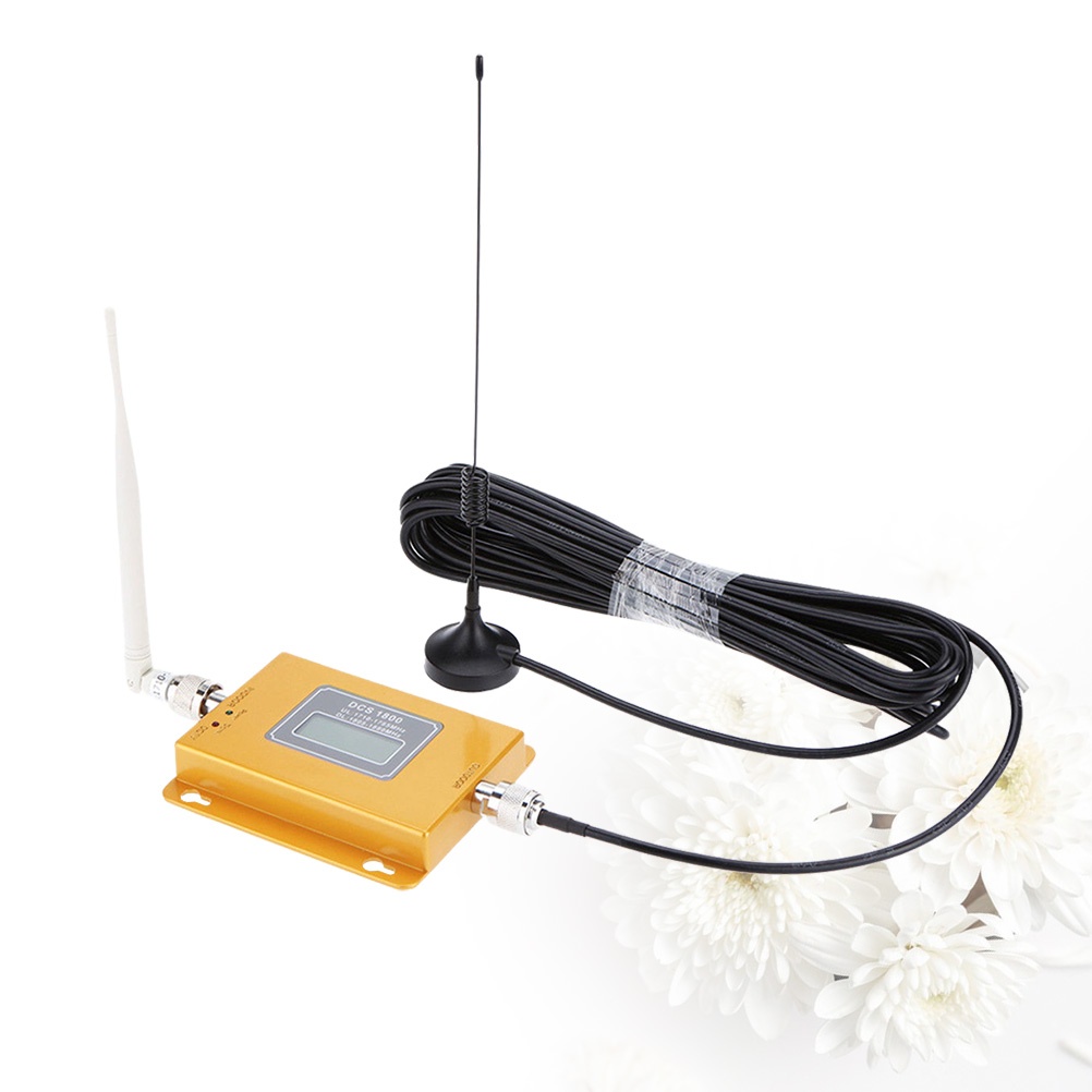 DCS 1800MHZ GSM 1800 2g 4g LTE Cell Phone Signal Repeater Booster Mobile Phone Signal Amplifier With US Plug