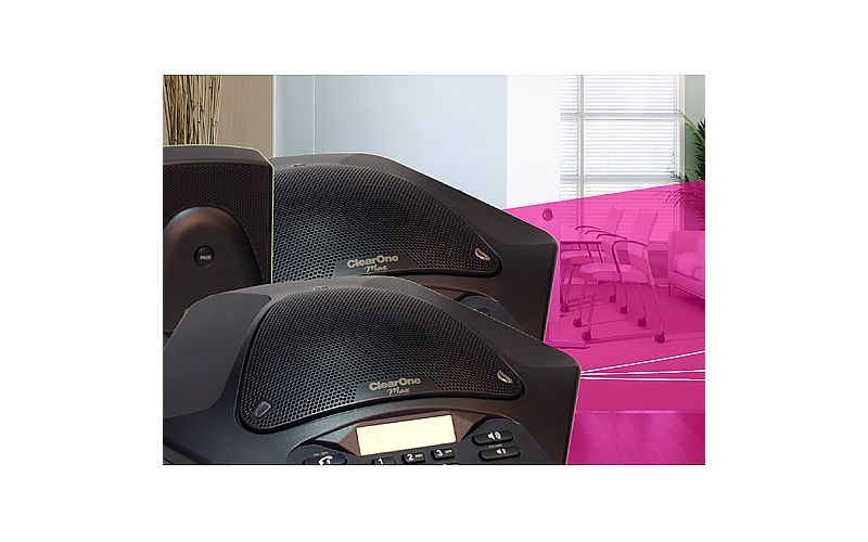 ClearOne MAXAttach DECT Conference Phone - 400 ft Range - 1 x Phone Line - Speakerphone