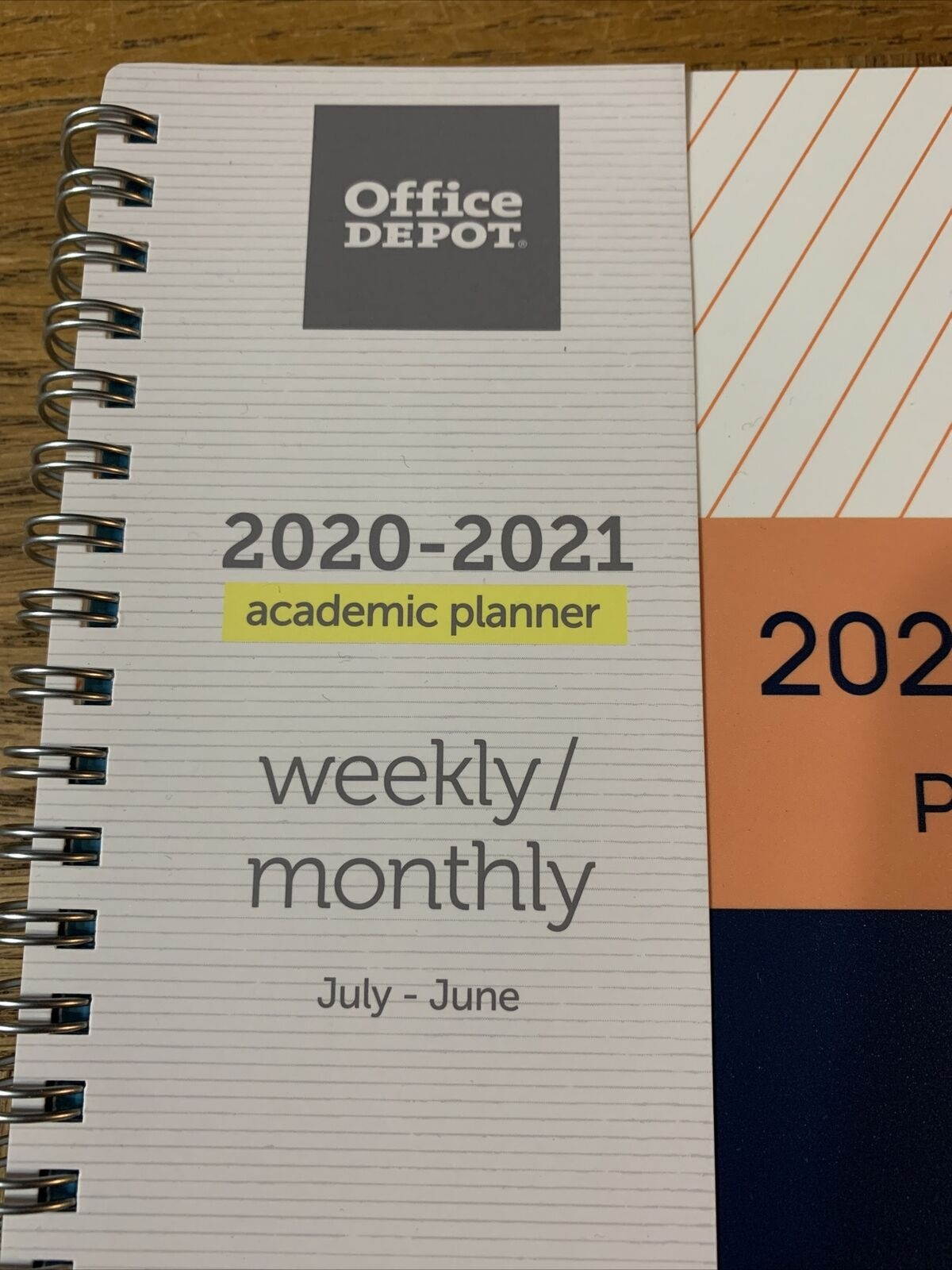 Office Depot 2020-21 Tabbed Weekly Monthly Planner