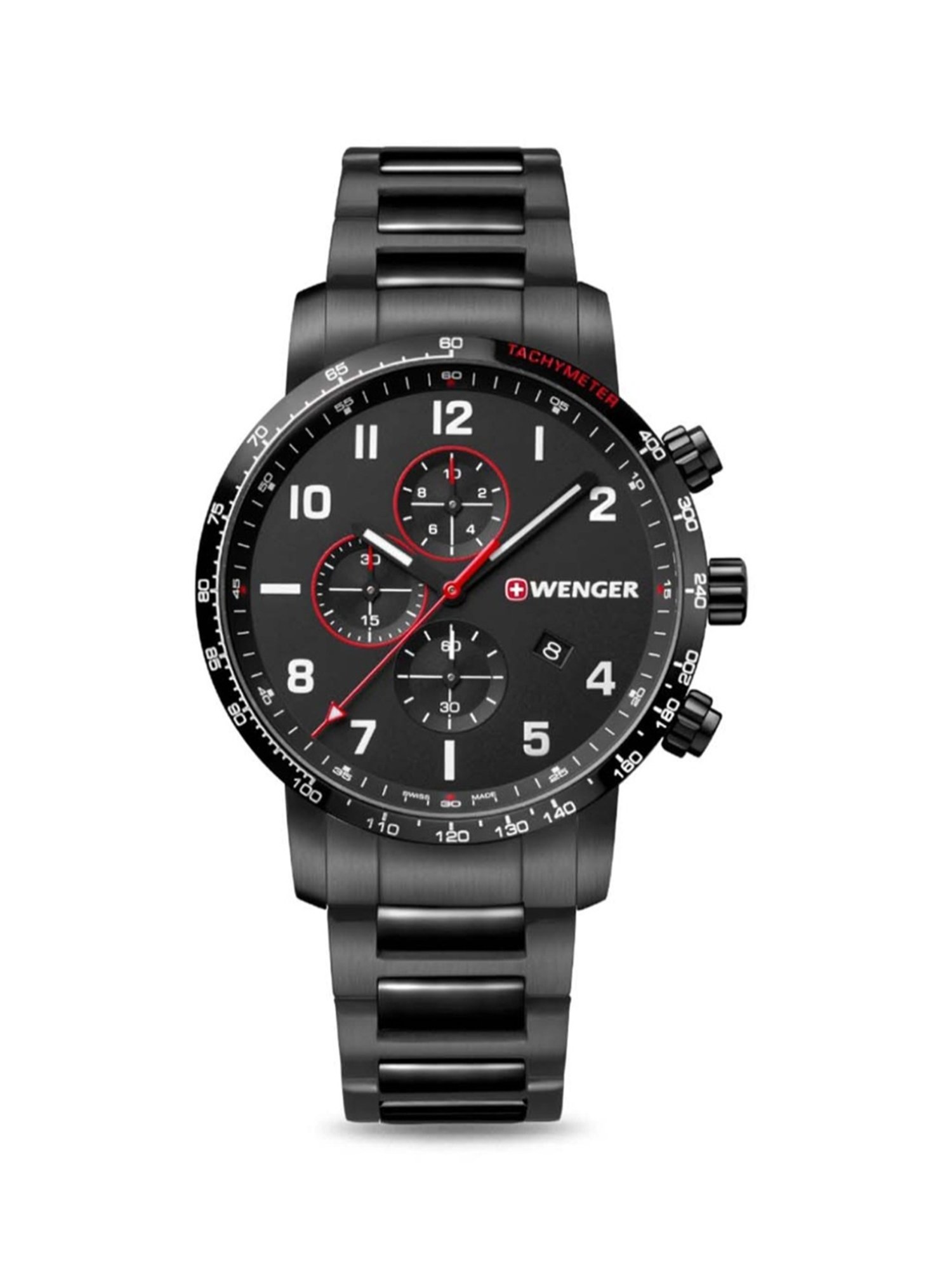 Wenger Swiss Made 01.1543.115 Attitude Chrono Analog Watch for Men