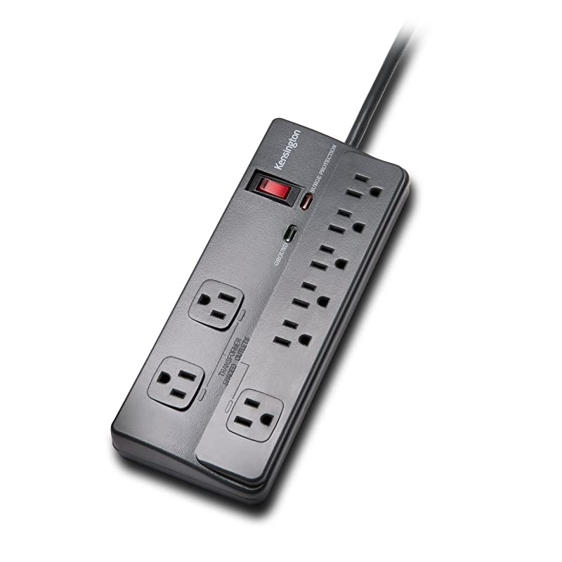 Guardian 8Outlet 6Feet Cord 1080 Joules Premium Surge Protector K38218NA