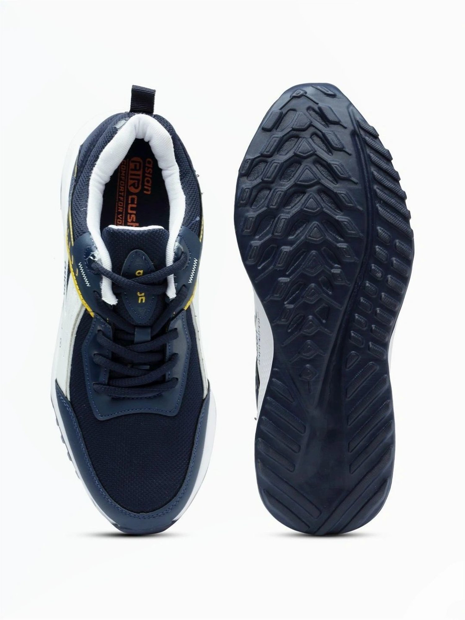 Asian Men's Navy Running Shoes