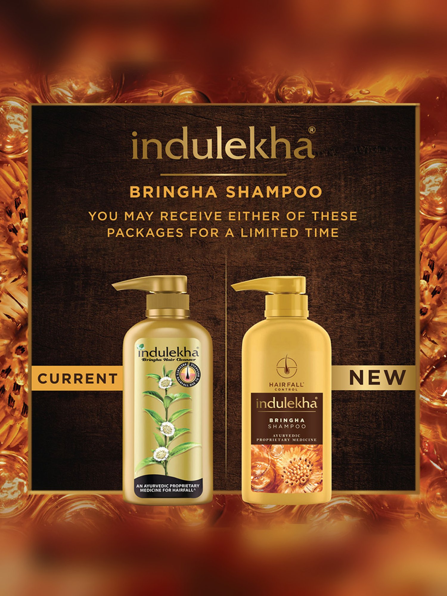 Indulekha Hairfall Control Bringha Shampoo - 1000 ml