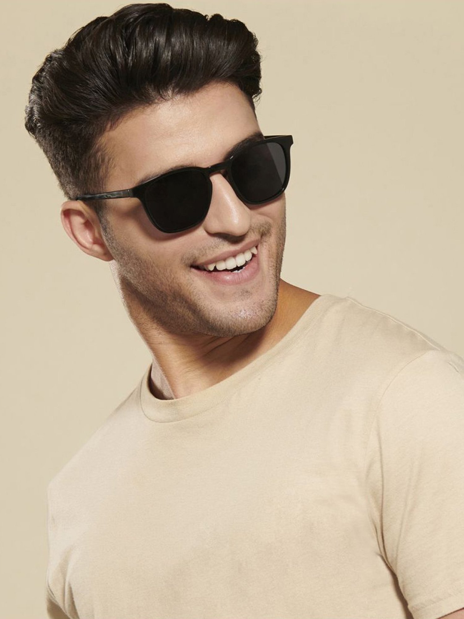 Vincent Chase by Lenskart VC S14090 Grey Polarized Square Sunglasses