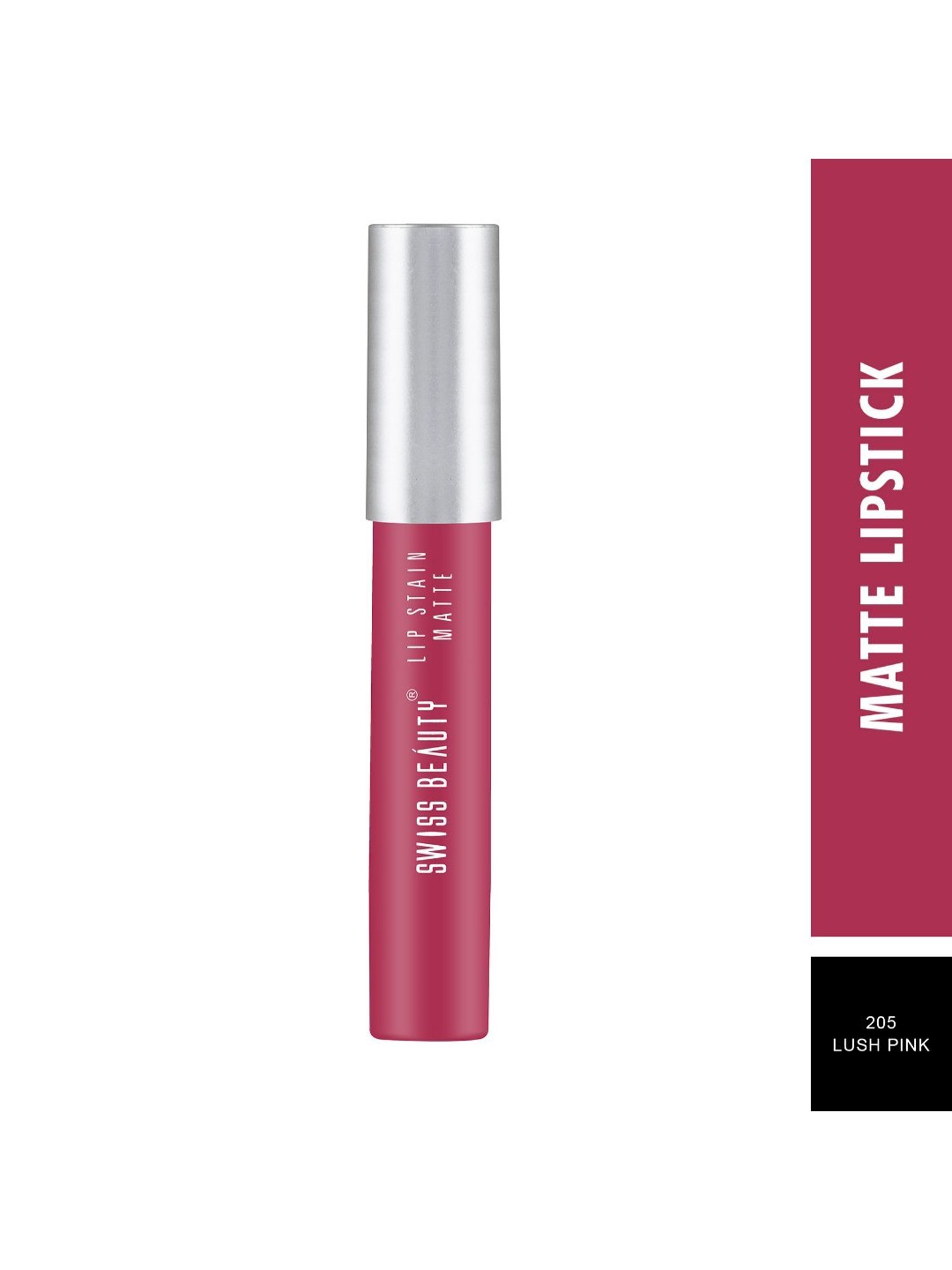 Lenphor Matte Show-Off Lip Crayon Cupid Red - 2.8 gm