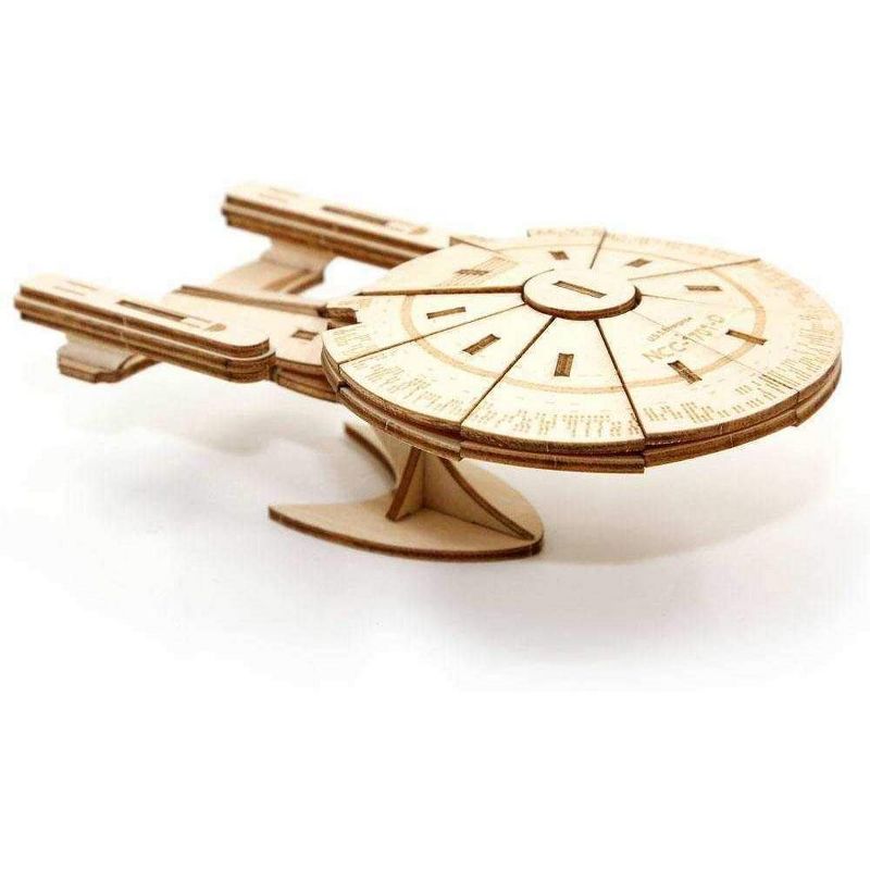 Incredibuilds Star Trek the Next Generation U.S.S. Enterprise Book & Wood Model Kit