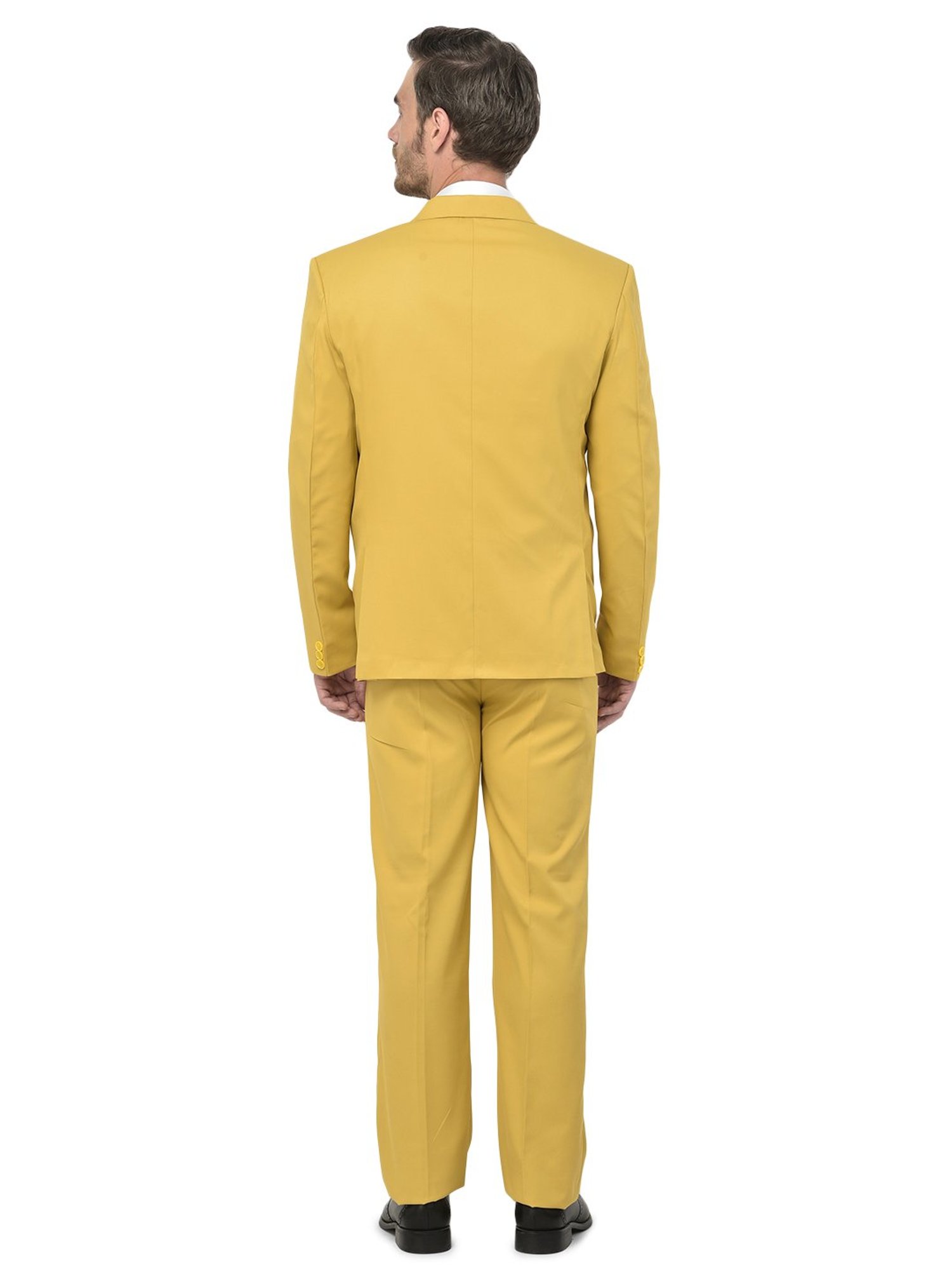 SG RAJASAHAB Yellow Notch Lapel 2-Piece Suit
