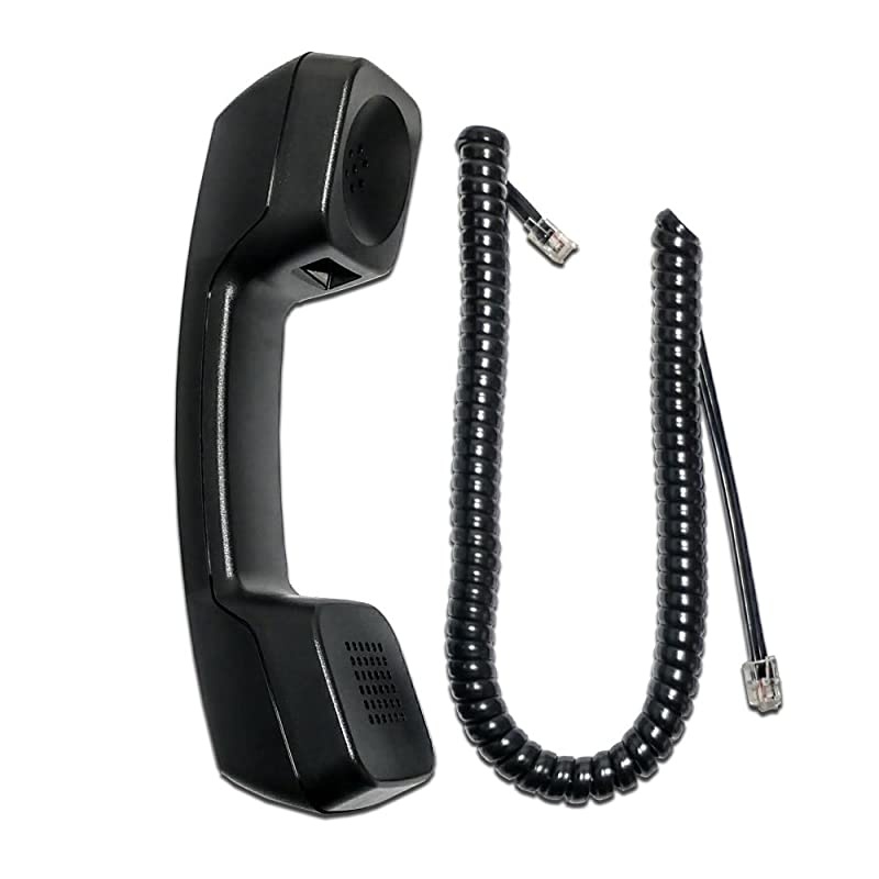 Compatible Handset for KXT7000T7100T7200T7300T7400T7600 with 9ft Curly Cord Model PQJX2PM409Z
