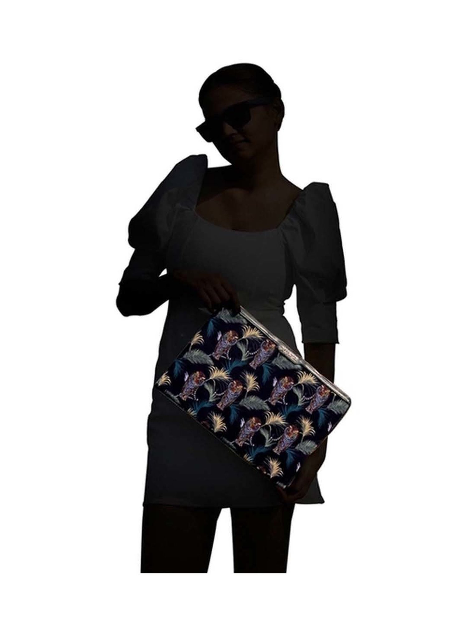 Colorbar Safari Small Flat Multicolored Pouch