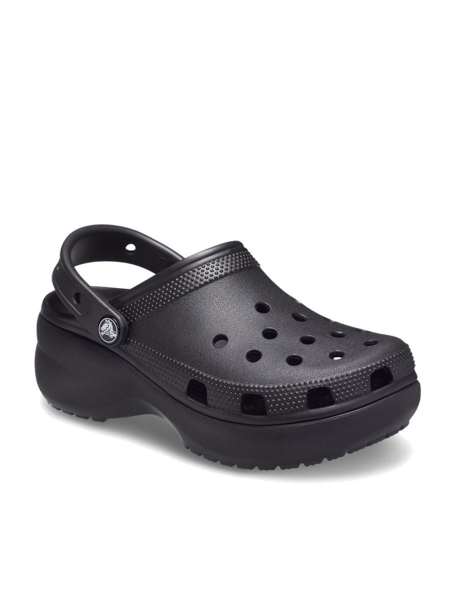 Crocs Women's Classic Black Back strap Clogs