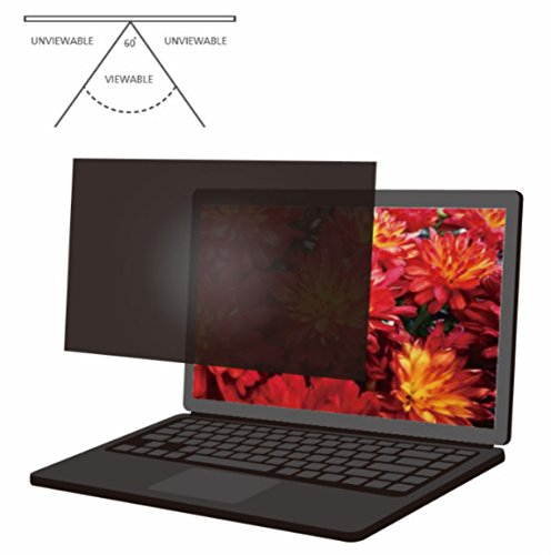 XtremPro 14.5" Inch (16:9 Aspect Ratio) Privacy Screen Filter for Widescreen Laptops / Notebook / Tablet Viewable area 60 degree - Anti Glare / Deep / Spy / Scratch - 11141