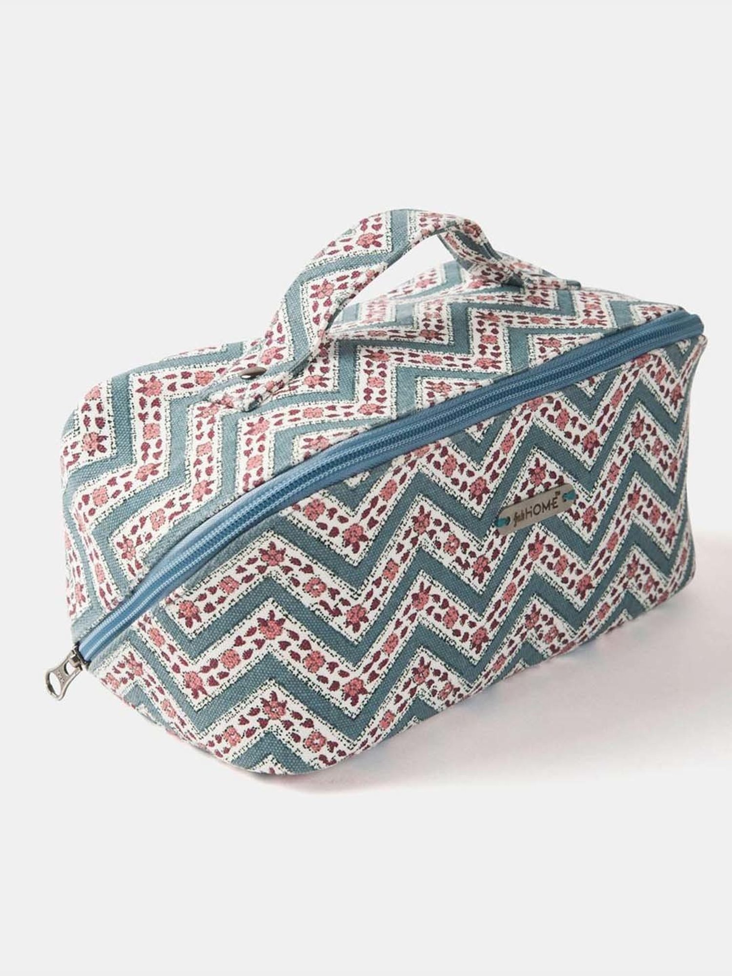 HOSTA HOMES Black Pvc Parachute Material Zipper Bag - Set of 2