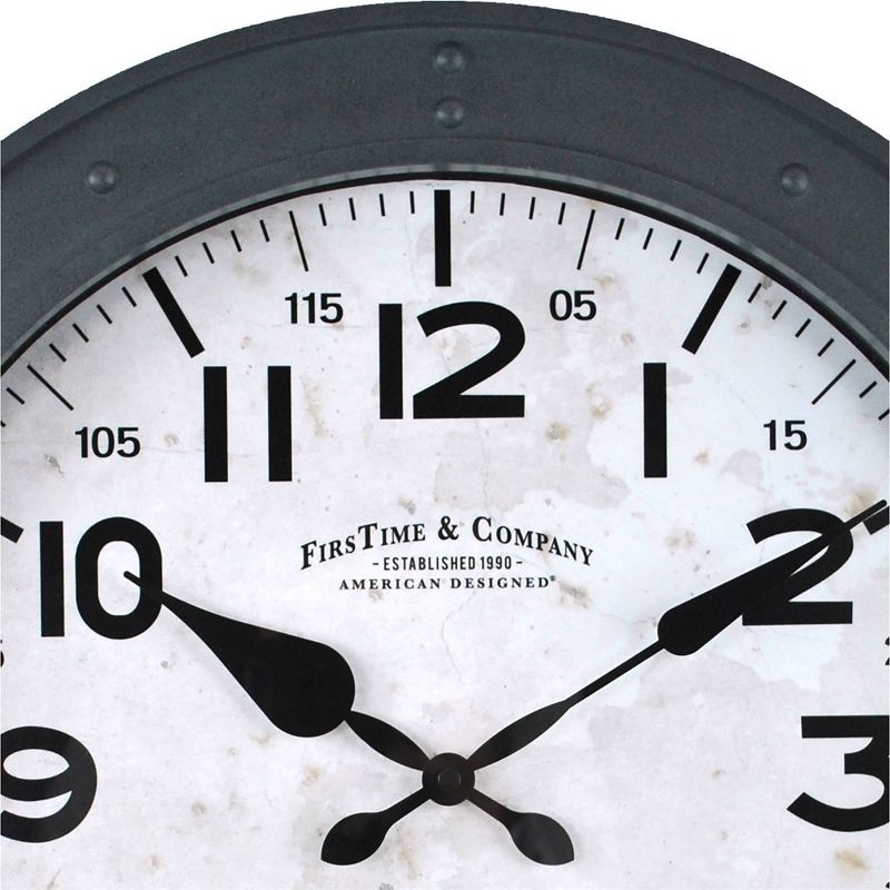 18" Donovan Wall Clock Gray - FirsTime & Co.