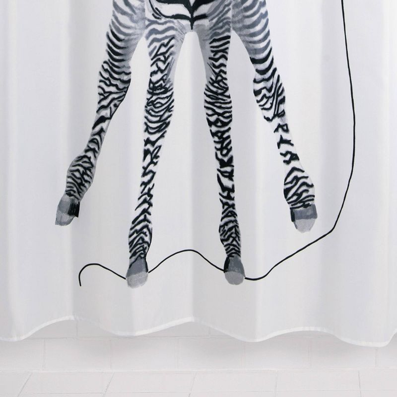 Zebra with Balloon Shower Curtain - Allure Home Creation