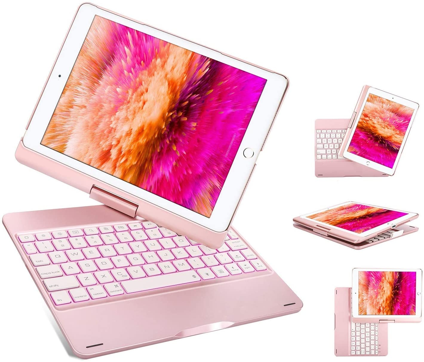 UAG Designed for Microsoft Surface Go 2 / Surface Go Case Scout w/Handstrap [Black] Rugged Military Drop Tested Protective Cover